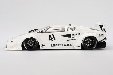 トップアート ランボルギーニ カウンタック lbwk 白 1/64 新品 1/18 ランボルギーニ カウンタック LB-WORKS 東京オートサロン