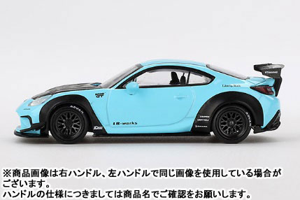 1/64 Toyota GR86 LB☆Nation ベイビーブルー(左ハンドル)[MINI