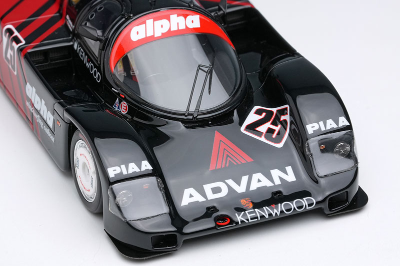 1/43 ポルシェ 962C “ADVAN Alpha Nova” JSPC 富士500km 1989 No.25 6