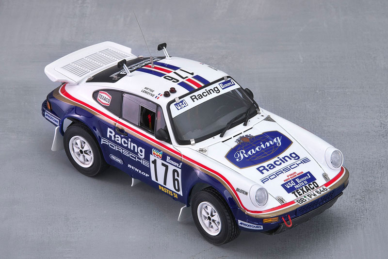 ポルシェ911カレラクーペ＆956　1984年ミツワモータース上半期カレンダー ポルシェ911カレラクーペ＆956 1984年ミツワモータース上半期