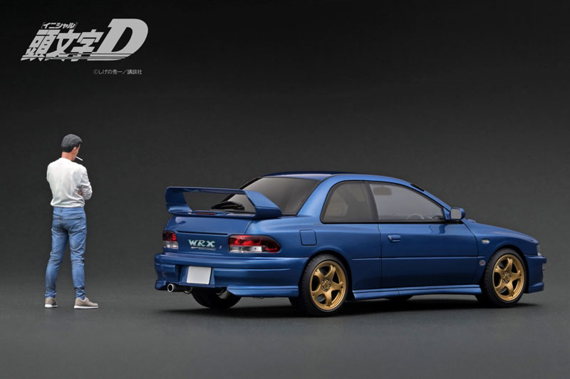 1/18 INITIAL D SUBARU Impreza WRX type R STi Version V (GC8