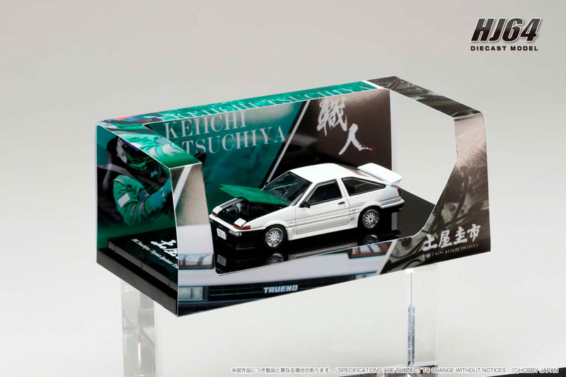 1/64 トヨタ スプリンタートレノ (AE86) / DORI DORI MESH WHEEL