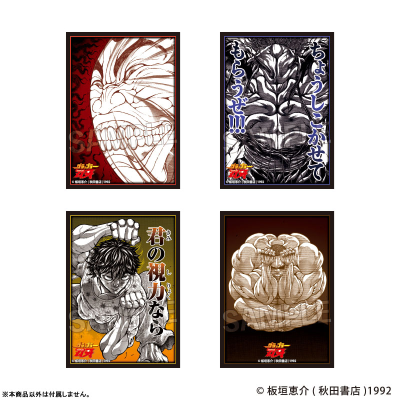 「刃牙」シリーズ 範馬刃牙 スリーブ　80枚入り 刃牙」シリーズ イラストスリーブNT 範馬刃牙 パック[PROOF