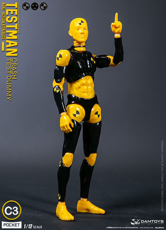 1/12 アクションフィギュア テストマン C3