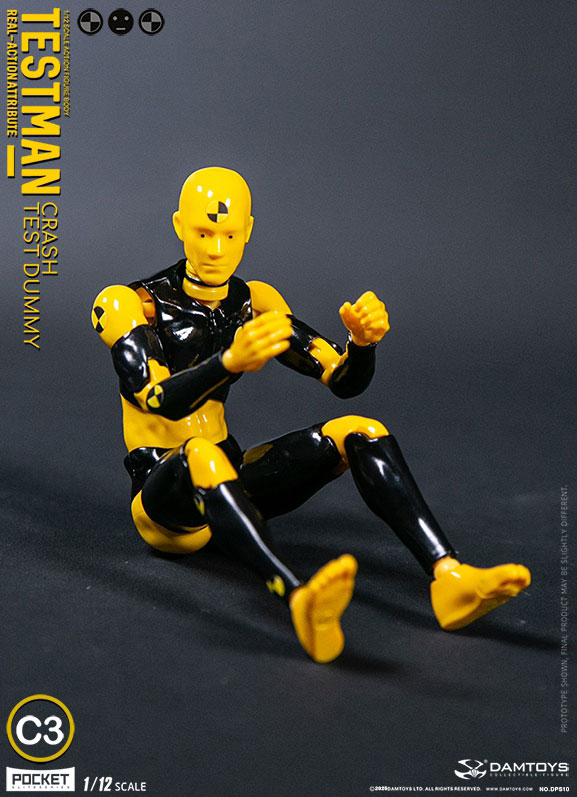 1/12 アクションフィギュア テストマン C3