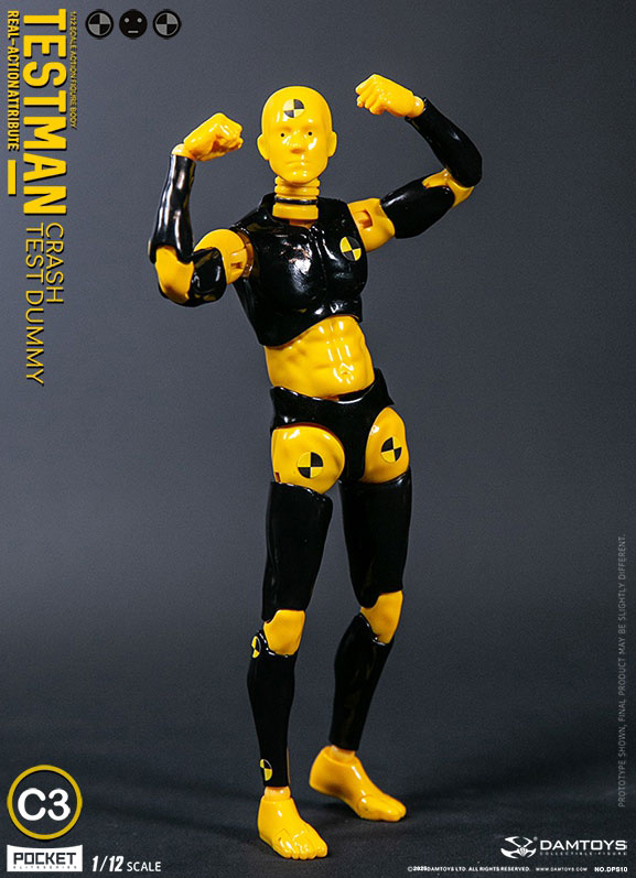 1/12 アクションフィギュア テストマン C3