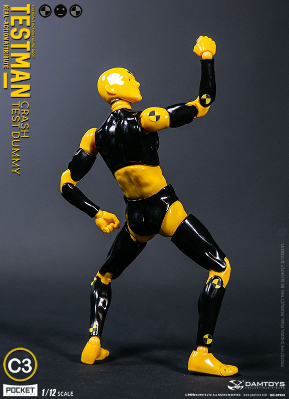 1/12 アクションフィギュア テストマン C3