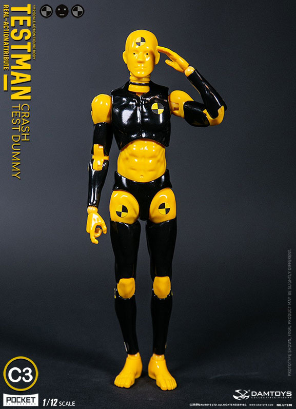 1/12 アクションフィギュア テストマン C3