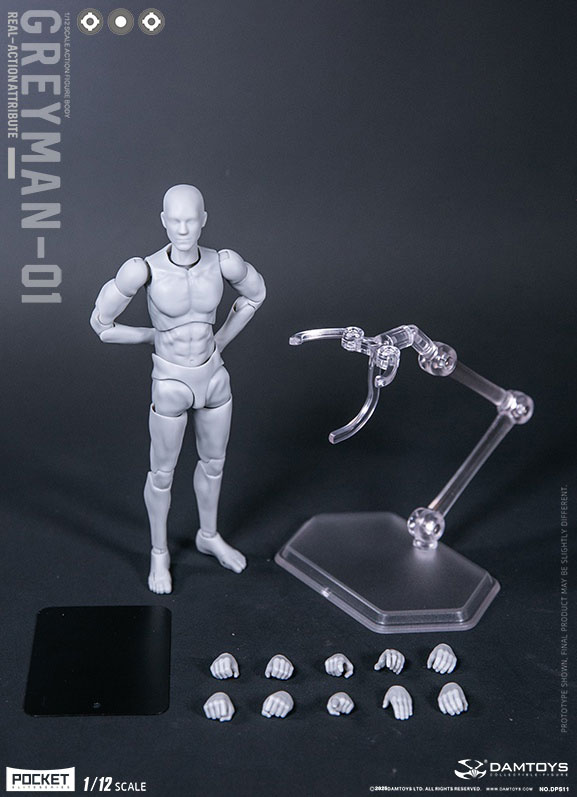 1/12 アクションフィギュア グレーマン