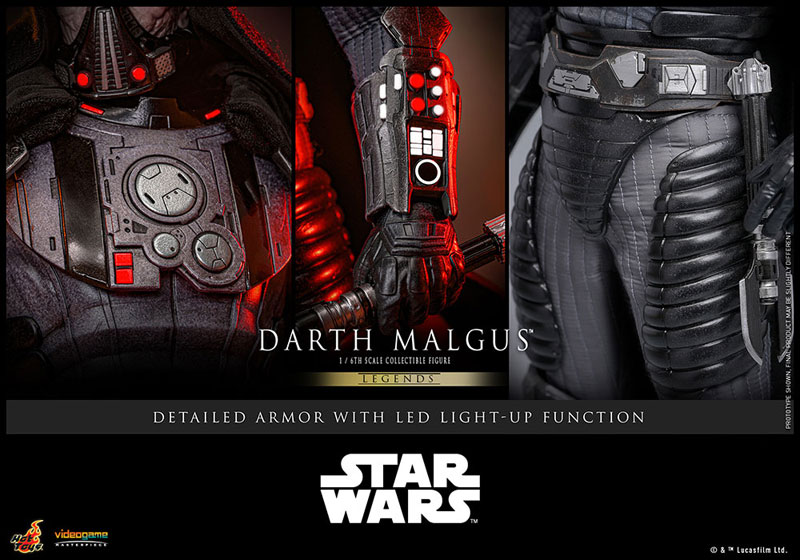 ビデオゲーム・マスターピース スター・ウォーズ 1/6 ダース・マルガス ※延期・前倒し可能性大