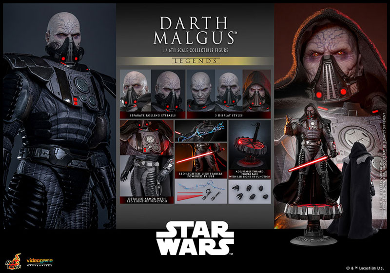 ビデオゲーム・マスターピース スター・ウォーズ 1/6 ダース・マルガス ※延期・前倒し可能性大