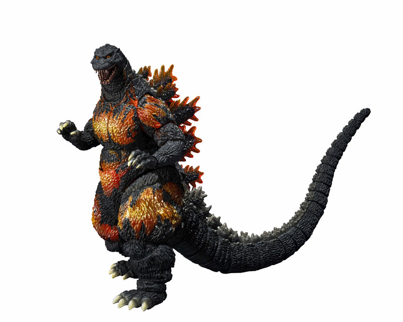 中古】(本体A/箱B)S.H.MonsterArts ゴジラ (1995) 70周年特別記念Ver