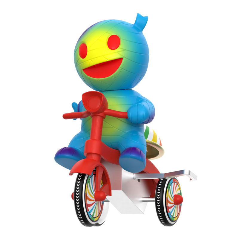 スーパーサイクルズ/ マミーボーイ ブルー with レッドバイク