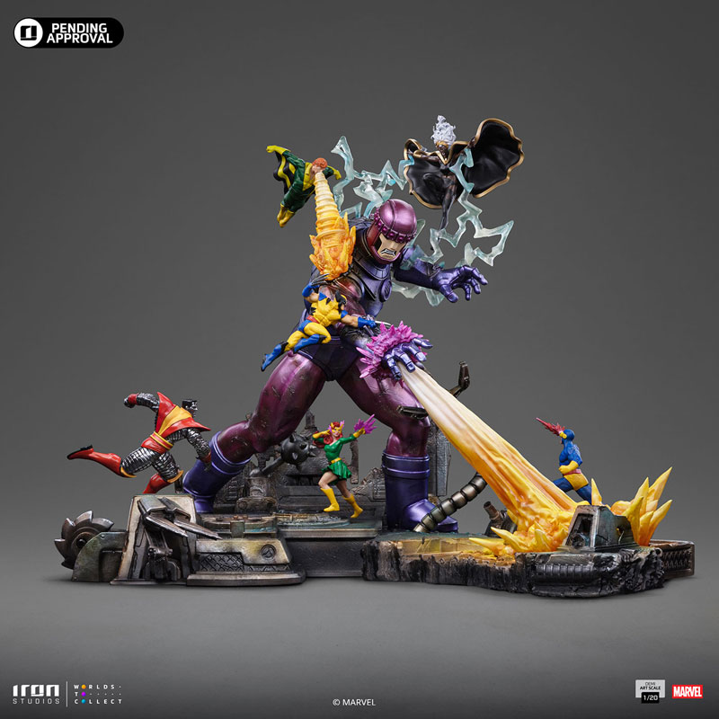 『マーベル』スタチュー デミ・アートスケール 1/20 X-MEN デンジャールーム