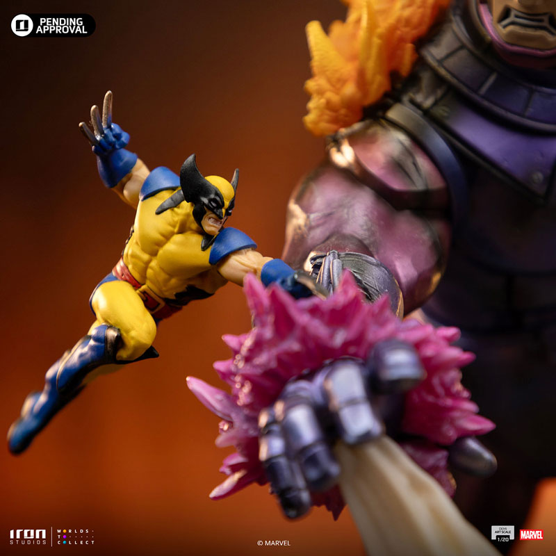『マーベル』スタチュー デミ・アートスケール 1/20 X-MEN デンジャールーム