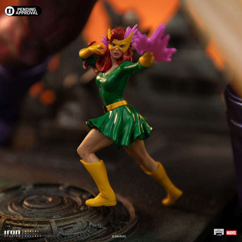 『マーベル』スタチュー デミ・アートスケール 1/20 X-MEN デンジャールーム