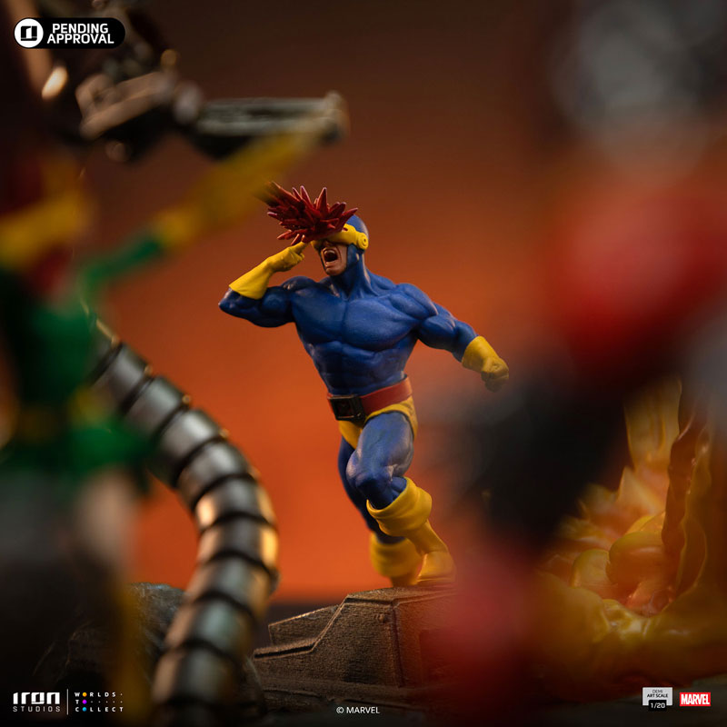 『マーベル』スタチュー デミ・アートスケール 1/20 X-MEN デンジャールーム