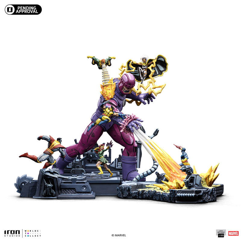 マーベル スタチュー デミアートスケール 1/20 X-MEN デンジャールーム コミックカラー版