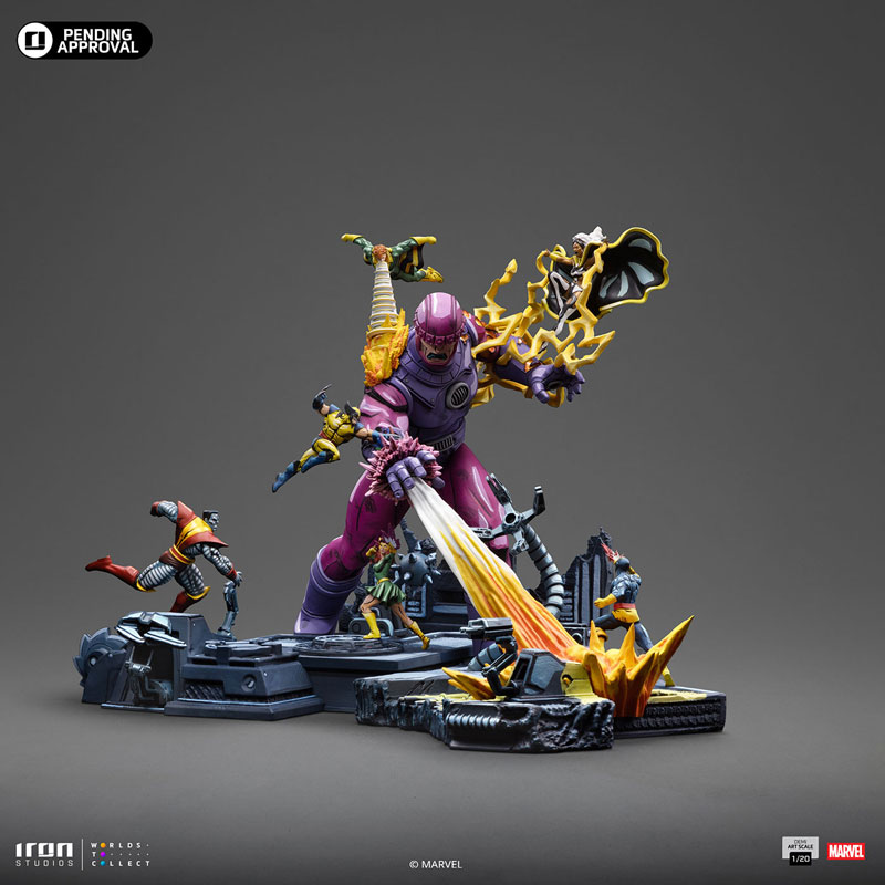 マーベル スタチュー デミアートスケール 1/20 X-MEN デンジャールーム コミックカラー版