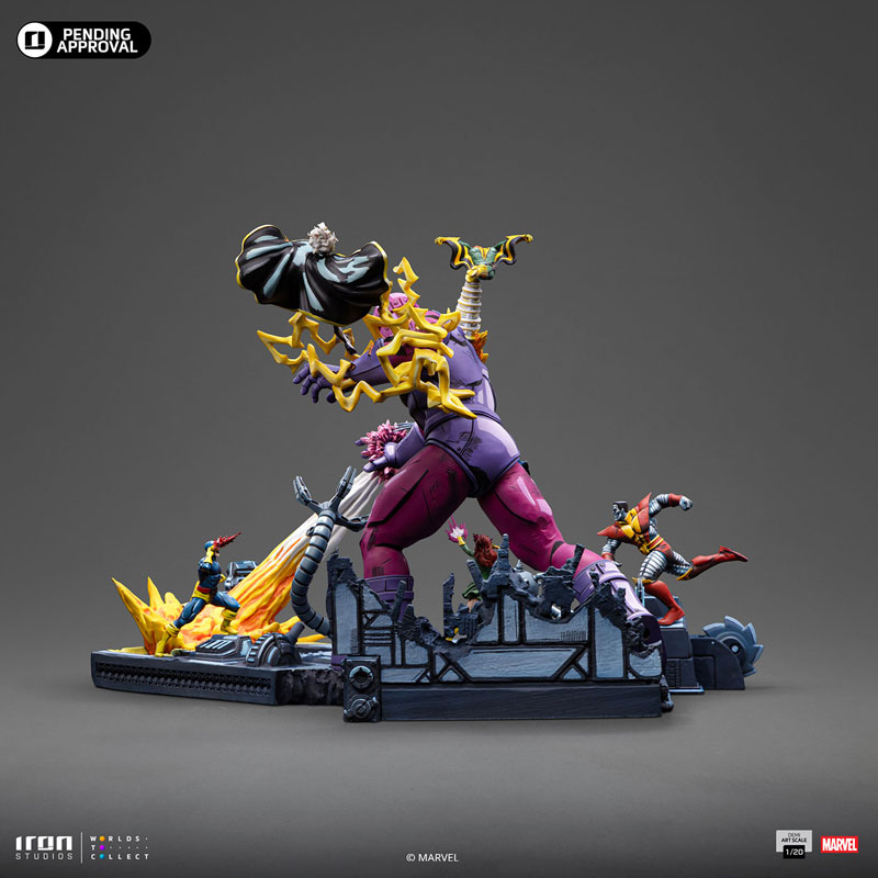 マーベル スタチュー デミアートスケール 1/20 X-MEN デンジャールーム コミックカラー版