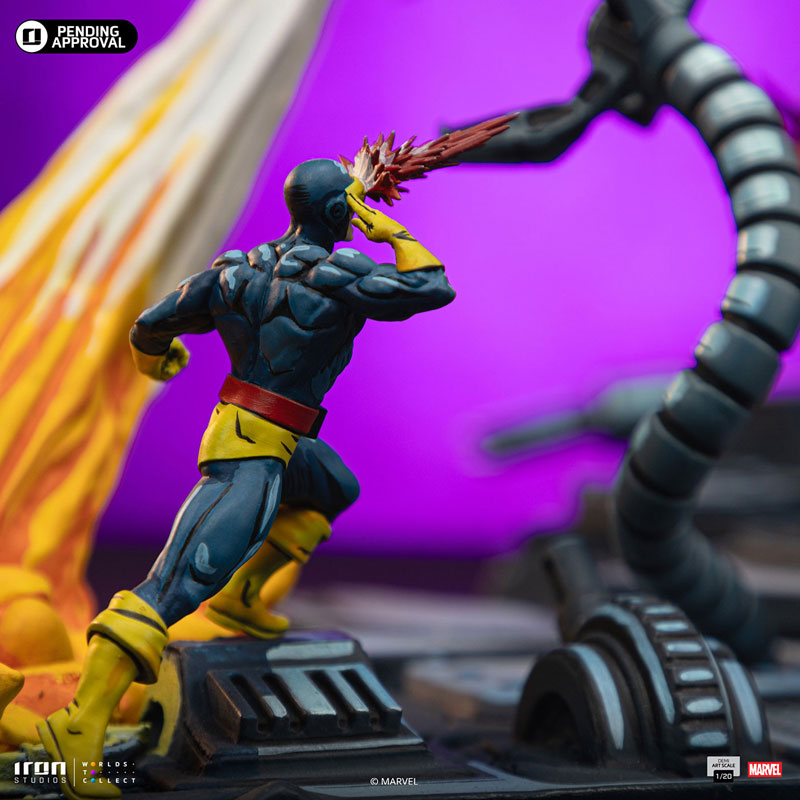 マーベル スタチュー デミアートスケール 1/20 X-MEN デンジャールーム コミックカラー版