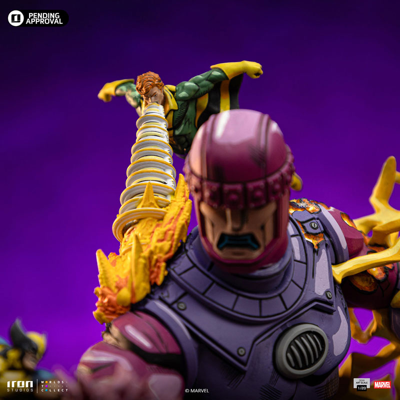 マーベル スタチュー デミアートスケール 1/20 X-MEN デンジャールーム コミックカラー版