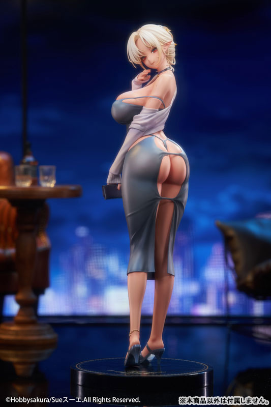 人妻エルフ illustration by Sueスーエ アナザーカラー 1/7 完成品フィギュア 豪華版
