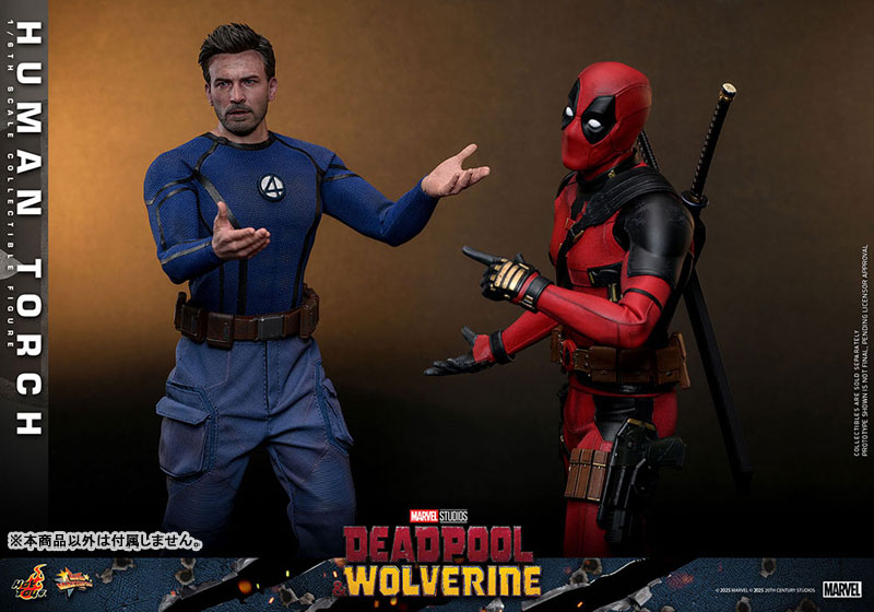 ムービー・マスターピース『デッドプール＆ウルヴァリン』1/6 ヒューマン・トーチ※延期前倒可能性大