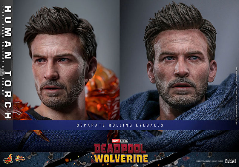 ムービー・マスターピース『デッドプール＆ウルヴァリン』1/6 ヒューマン・トーチ※延期前倒可能性大