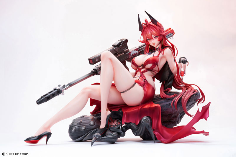 【あみあみ限定特典】勝利の女神：NIKKE レッドフード ナンセンスレッド 1/4 完成品フィギュア 通常版