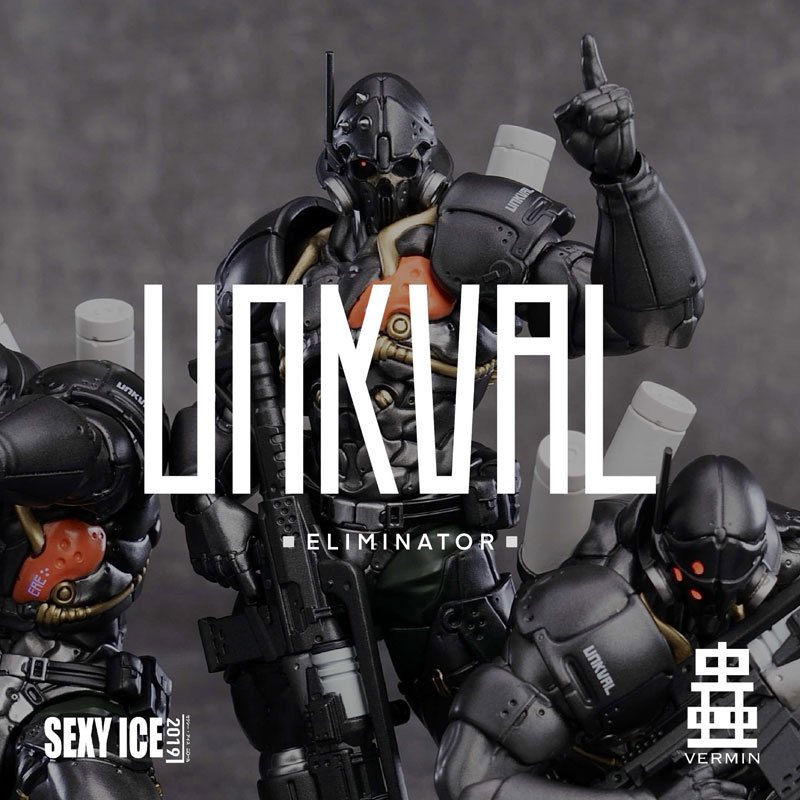 アンクワルジン UNKVAL 汎用型肅清者 Eliminator Squad edition Ver. 完成品アクションフィギュア