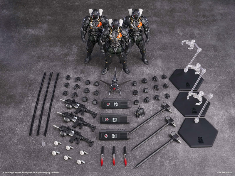 アンクワルジン UNKVAL 汎用型肅清者 Eliminator Squad edition Ver. 完成品アクションフィギュア