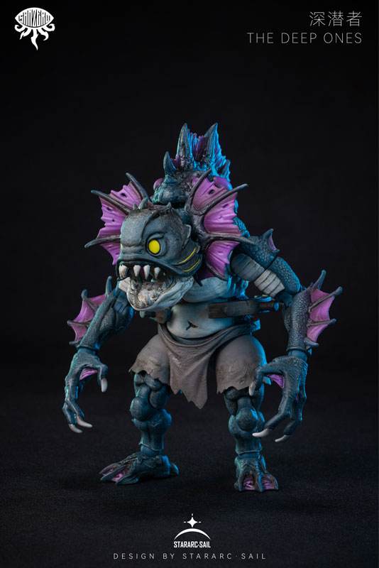 SAN ZEROシリーズ THE DEEP ONES(ザ ディープ ワンズ) 可動フィギュア(パープル)