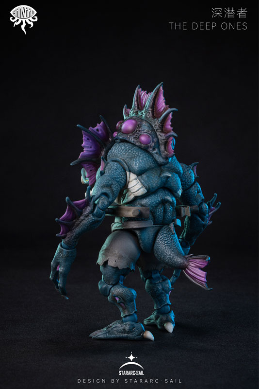 SAN ZEROシリーズ THE DEEP ONES(ザ ディープ ワンズ) 可動フィギュア(パープル)
