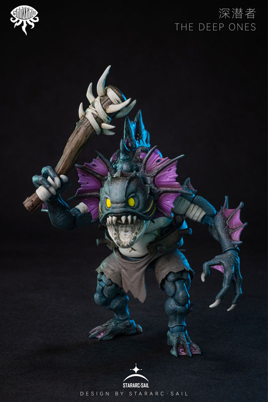 SAN ZEROシリーズ THE DEEP ONES(ザ ディープ ワンズ) 可動フィギュア(パープル)