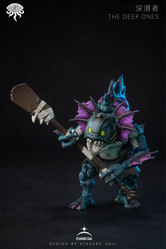 SAN ZEROシリーズ THE DEEP ONES(ザ ディープ ワンズ) 可動フィギュア(パープル)