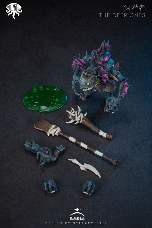 SAN ZEROシリーズ THE DEEP ONES(ザ ディープ ワンズ) 可動フィギュア(パープル)