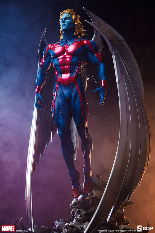 『マーベル・コミック』プレミアム・フォーマット・フィギュア アークエンジェル(インファナル・スカル)