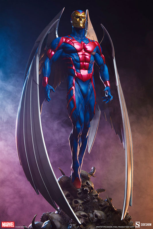 『マーベル・コミック』プレミアム・フォーマット・フィギュア アークエンジェル(インファナル・スカル)