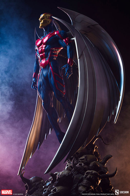 『マーベル・コミック』プレミアム・フォーマット・フィギュア アークエンジェル(インファナル・スカル)