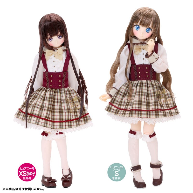 1/6スケール用 PNS Blue Bird’s Song リボンブラウス ホワイト×ベージュ (ドール用)