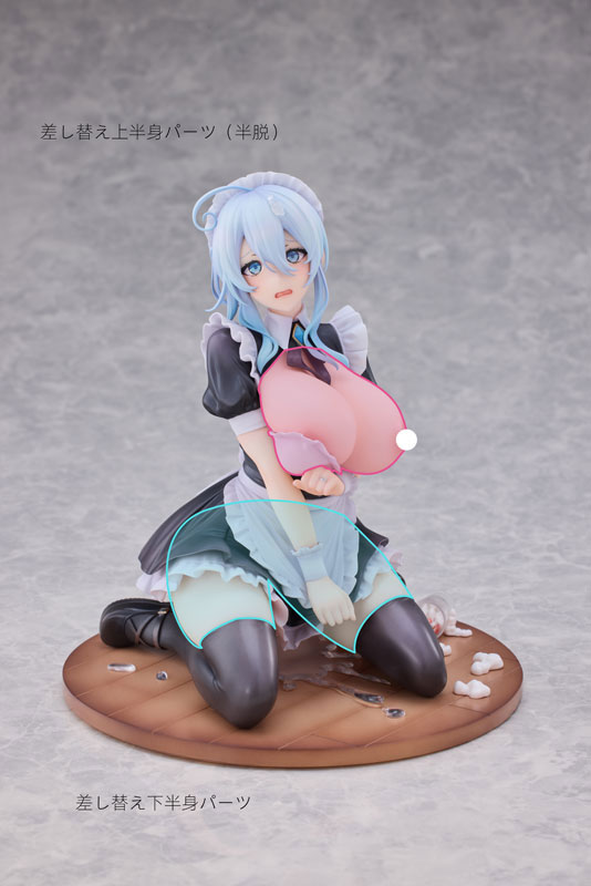 【特典】未亡人の雪女 雪乃深冬 メイドver. 特別 Ver. 1/7 完成品フィギュア 特典版