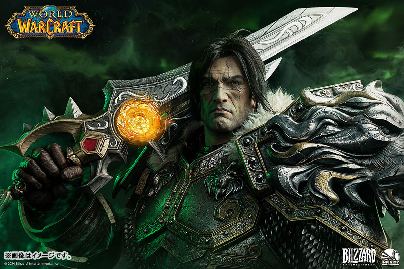 【前入金 銀行振込のみ】Infinity Studio X Blizzard Entertainment Varian Wrynn life size bust 完成品フィギュア