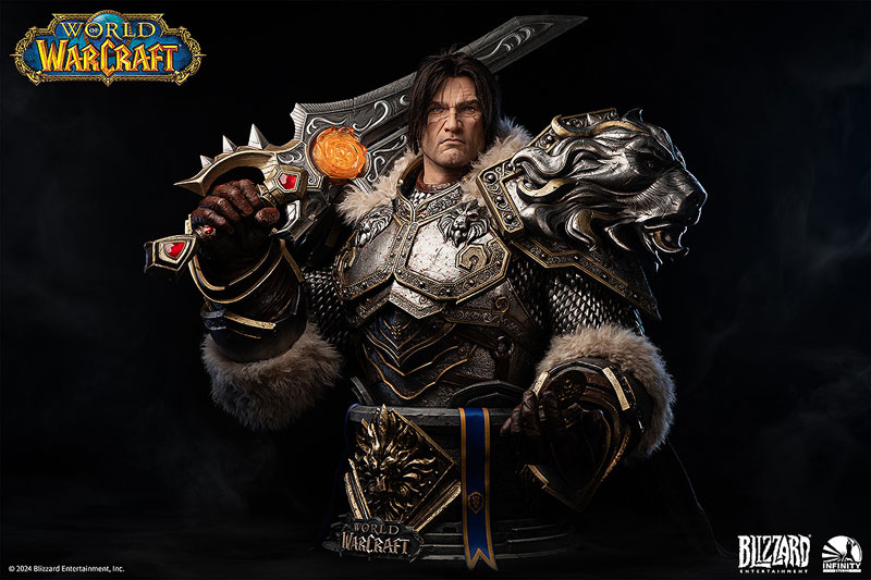 【前入金 銀行振込のみ】Infinity Studio X Blizzard Entertainment Varian Wrynn life size bust 完成品フィギュア