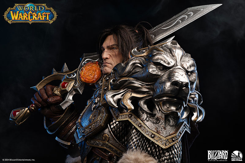 【前入金 銀行振込のみ】Infinity Studio X Blizzard Entertainment Varian Wrynn life size bust 完成品フィギュア