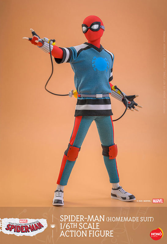 炎スタジオ『スパイダーマン：フレンドリー・ネイバーフッド』1/6 スパイダーマン(ホームメイド・スーツ)