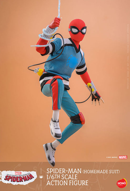 炎スタジオ『スパイダーマン：フレンドリー・ネイバーフッド』1/6 スパイダーマン(ホームメイド・スーツ)