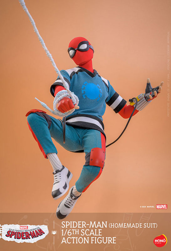炎スタジオ『スパイダーマン：フレンドリー・ネイバーフッド』1/6 スパイダーマン(ホームメイド・スーツ)