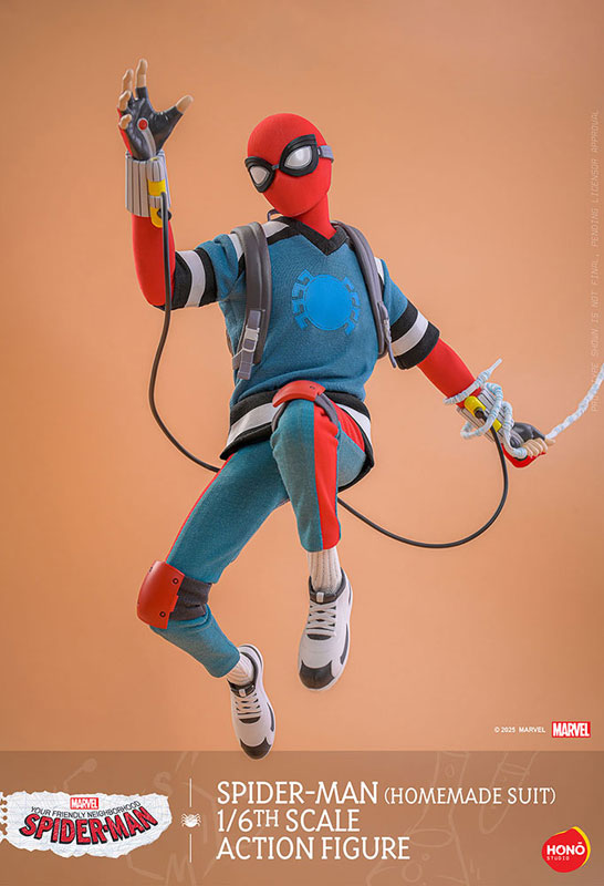 炎スタジオ『スパイダーマン：フレンドリー・ネイバーフッド』1/6 スパイダーマン(ホームメイド・スーツ)