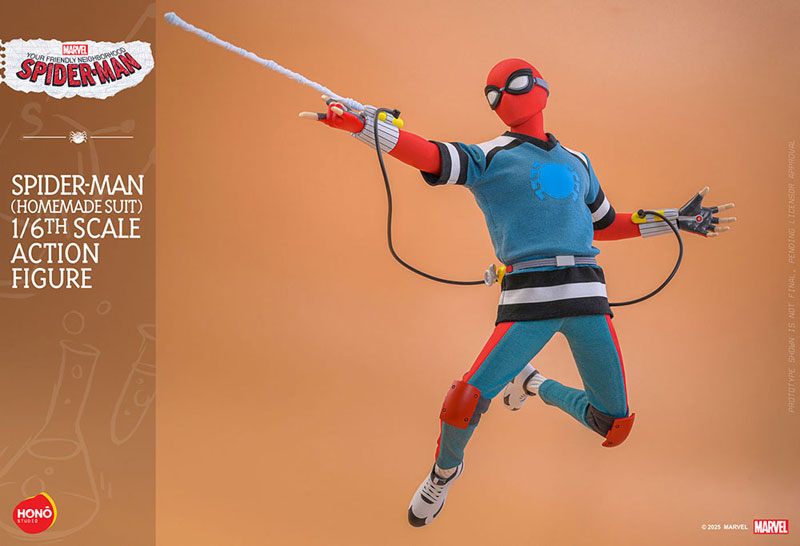 炎スタジオ『スパイダーマン：フレンドリー・ネイバーフッド』1/6 スパイダーマン(ホームメイド・スーツ)